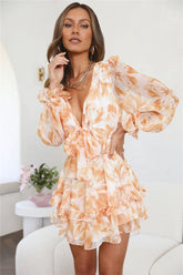 Sweetness Long Sleeve Dress Floral